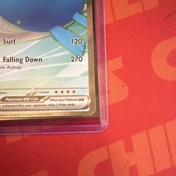 Wailord ex 097/084 Full Art Ultra Rare Me05: Pitch Black Pokemon NM & SHIPS FAST - Image 3