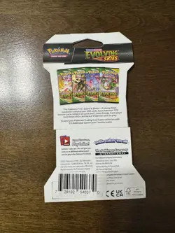 Pokemon TCG - Evolving Skies Sleeved Booster Pack Sword & Shield SEALED - Image 3