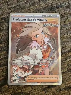 Pokemon TCG S&V Paradox Rift Professor Sada's Vitality 239/182 Ultra Rare NM - Image 1