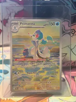 Pokemon TCG Primarina 088/084 Me05: Pitch Black Holo Illustration Rare - Image 2