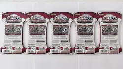 5x Pokemon TCG: Sun & Moon Crimson Invasion Sleeved Booster Packs - Image 2
