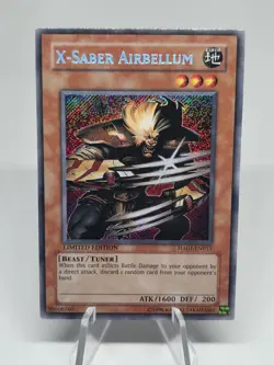 3x Yu-Gi-Oh! TCG X-Saber Airbellum HA01-EN011 Full Playset! NM! - Image 2