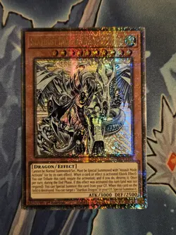 Stardust Dragon/Assault Mode BPRO-EN101 Starlight Rare Mint Yugioh - Image 1