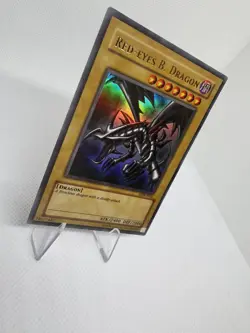 Yu-Gi-Oh! Red Eyes B. Dragon LOB-E056 Ultra Rare Excellent Condition - Image 5