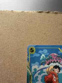 One Piece Monkey D Luffy OP07-109 SR Treasure Rare Alt Art English Edition - Image 2