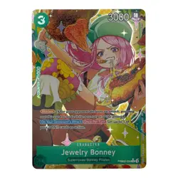 One Piece TCG Jewelry Bonney PRB02-004 Alt Art PRB-02 English NM - Image 1