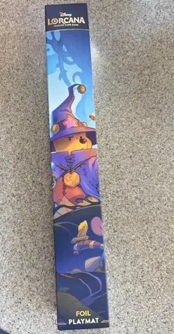 Disney Lorcana Attack Of The Vine Foil Playmat Pooh Honey Wizard In Hand - Image 1