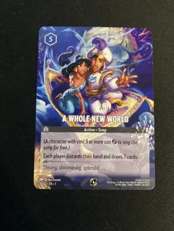 Disney Lorcana- A Whole New World 10/C1- PROMO- Non Foil - Image 1