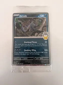 Zarude 056/084 Pokemon Card GameStop Exclusive Promo Holo - Image 1