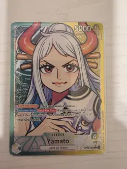 Yamato OP06-022 (Parallel) Leader Wings of Captain ONE PIECE Card Game english - Image 1