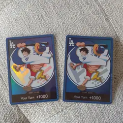 Dodgers x One Piece TCG Don Promo Card - Image 1