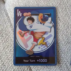 Dodgers x One Piece TCG Don Promo Card - Image 2