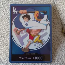 Dodgers x One Piece TCG Don Promo Card - Image 3