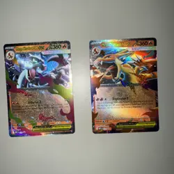 Mega Charizard X ex MEP029 & Mega charizard Y ex MEP030 - Pokemon Card Bundle - Image 1