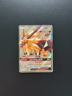 Pokemon Card Dusk Mane Necrozma GX Ultra Prism Full Art 145/156 024 NM #145 - Image 1