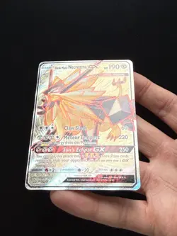 Pokemon Card Dusk Mane Necrozma GX Ultra Prism Full Art 145/156 024 NM #145 - Image 3