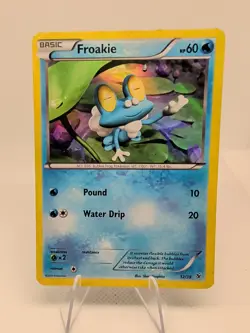 Froakie 12/39 2013 XY Kalos Starter Set Promo Pokemon Card Holo Rare - lp - Image 1