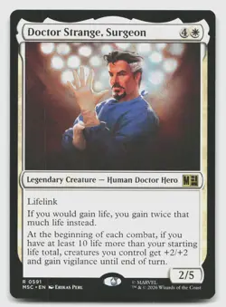 Doctor Strange, Surgeon 591 Commander: Marvel Super Heroes MTG NM - Image 1