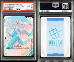 PSA 10 Gundam Card #118 Overflowing Affection Rare Collector Item - Image 1