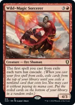 Wild-Magic Sorcerer [Commander Legends: Battle for Baldur's Gate - 816] NM - Image 1