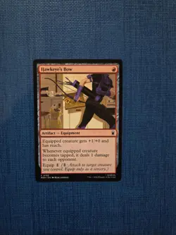 Hawkeye's Bow 132 Common Marvel Super Heroes Magic: The Gathering Near Mint - Image 1