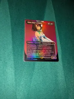 Yuna, Hope of Spira Borderless NM Foil M 0404 FIN Magic the Gathering - Image 1