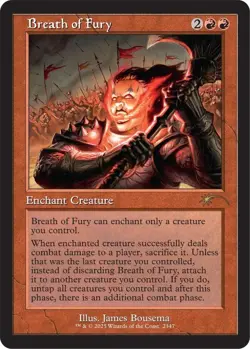 NM MTG REGULAR BREATH OF FURY SECRET LAIR TWO SCOOPS BACK IN MY DAY CHAOS VAULT - Image 1
