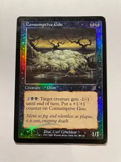 MTG - Consumptive Goo 62 Scourge Foil Rare Creature - Image 1