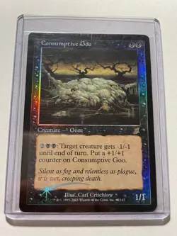 MTG - Consumptive Goo 62 Scourge Foil Rare Creature - Image 3