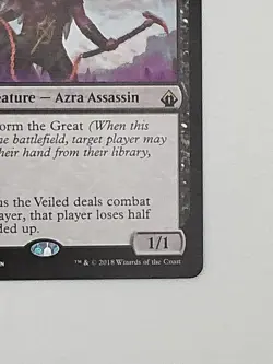 Wizards Virtus the Veiled Regular BBD Rare Legendary 007/254 EN 2018 NM MJB - Image 4