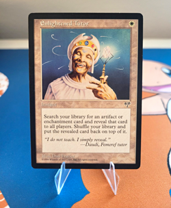 Magic: The Gathering Enlightened Tutor Mirage Uncommon Instant White Regular EN - Image 1