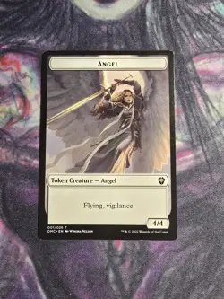 Kavu Angel Double-Sided Token Commander: Dominaria United Regular - Image 1