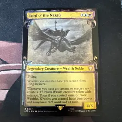 Lord of the Nazgul (Showcase Scrolls) Lord of the Rings #0467 FOIL - Image 1