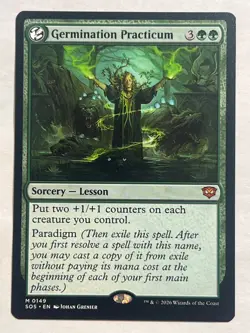 MTG - Germination Practicum - Secrets of Strixhaven - Mythic - NM - Magic the Ga - Image 1
