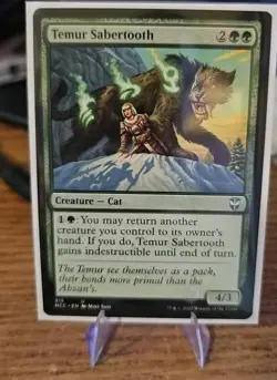 Temur Sabertooth Magic The gathering - Image 1