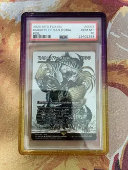 MTG Final Fantasy FCA Knights of San d'Oria #0002 - Foil - PSA 10 - Image 1