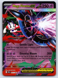 Mega Floette ex 035/086 Pokemon Chaos Rising Holo NM/LP - Image 1