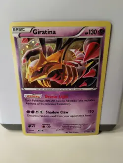 Pokemon TCG Giratina XY184 Cosmos HOLO Rare Black Star Promo 2016 [LP/NM] - Image 1
