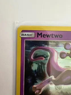 2019 Pokemon Mewtwo SM214 Cosmos Holo Hidden Fates Black Star Promo NM - Image 5