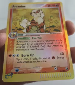 Arcanine 15/100 EX Sandstorm Reverse Holo Rare 80 HP ENG 2003 - Image 4