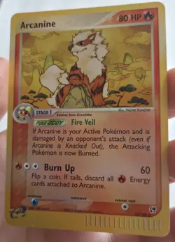 Arcanine 15/100 EX Sandstorm Reverse Holo Rare 80 HP ENG 2003 - Image 5