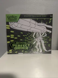 Pokemon TCG Perfect Order ETB Elite Trainer Box Sealed - Image 1