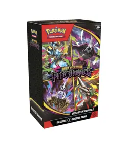 Pokemon TCG Mega-Evolution Pitch Black - Sealed Booster Bundle | 6 Packs - Image 1