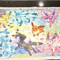 The Pokemon Company Int'l Pokemon TCG Eevee Evolutions Playmat 24x14 Non-Slip - Image 3