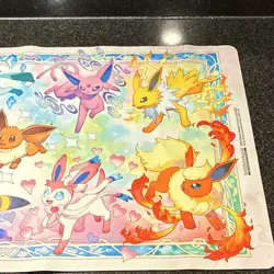 The Pokemon Company Int'l Pokemon TCG Eevee Evolutions Playmat 24x14 Non-Slip - Image 4