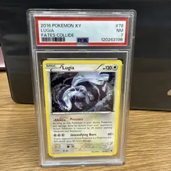 Pokemon 2016 XY Fates Collide Lugia TCG Card 78/124 Non-Holo - Image 1