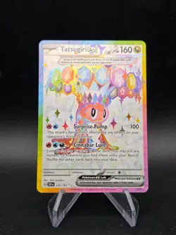 Pokemon TCG Tatsugiri ex 226/191 Surging Sparks SSP Ultra Rare Full Art Holo NM - Image 2