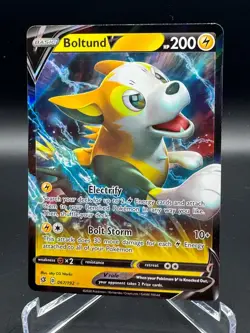 Boltund V 067/192 Holo V Rare Rebel Clash Pokemon Holo Near Mint - Image 1
