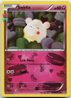 Swirlix RC19/RC32 Holo Pokemon Generations - NM - Image 1