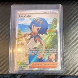 Pokemon TCG Lana's Aid 207/167 Sv06 Twilight Masquerade Full Art Holo UR EN 2024 - Image 1